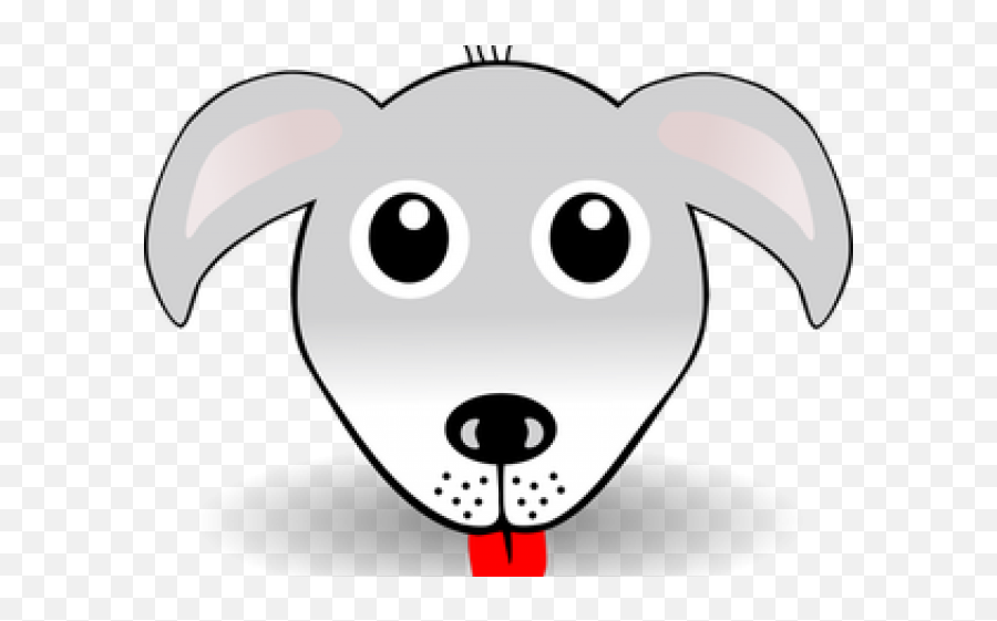 Funny Face Cartoon - Köpek Yüzü Çizimi Kolay Emoji,Dog Faces Emotions