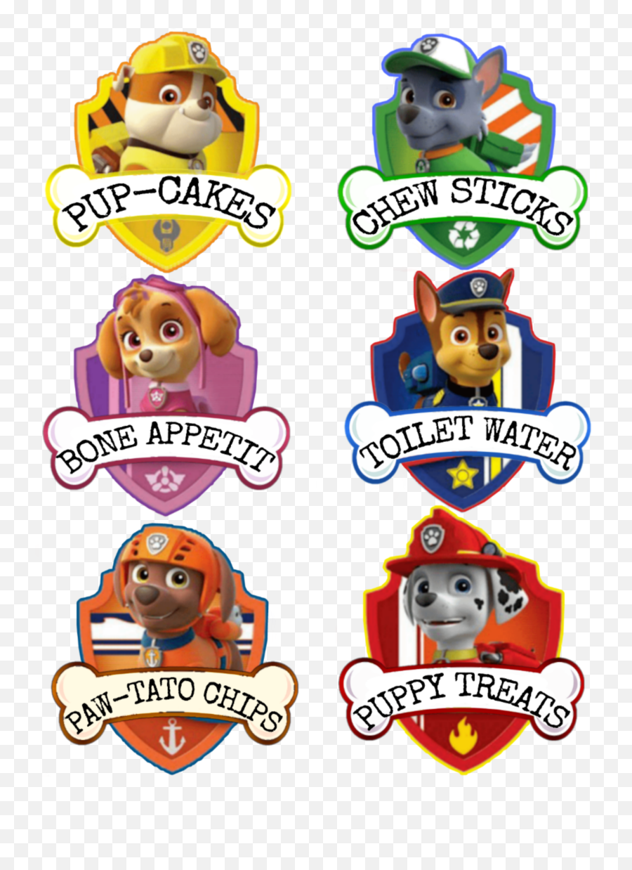 Largest Collection Of Free - Toedit Pawty Images On Picsart Paw Patrol Names Emoji,Dog Eats Emoji Photo