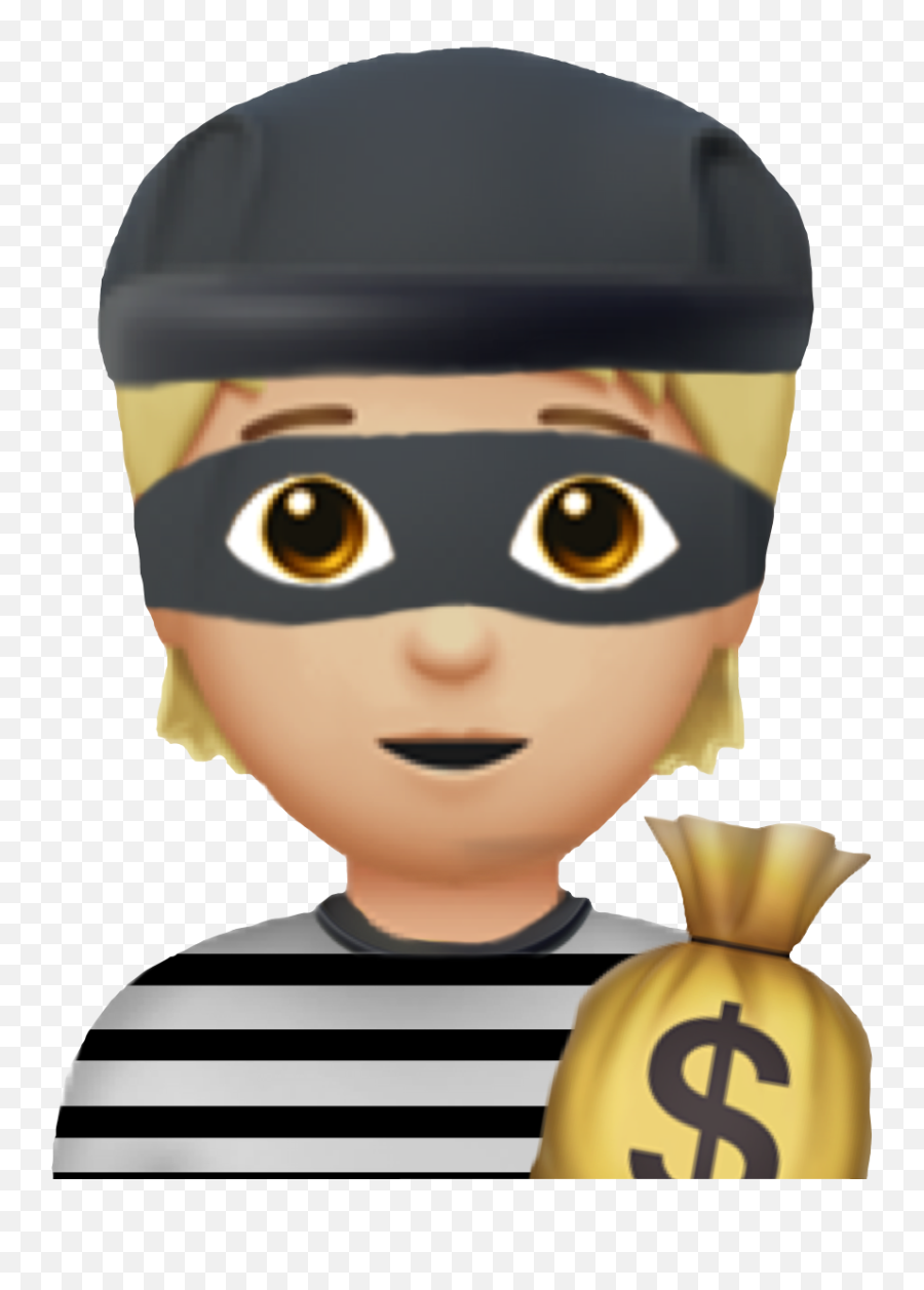 Robber Robberemoji Emoji Rare Sticker - Robber Emoji En Png,Robber Emoji Png