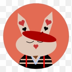 Bunny Rabbit Hearts Love Cute - Whitechapel Station Emoji,Bunny Heart Emoji