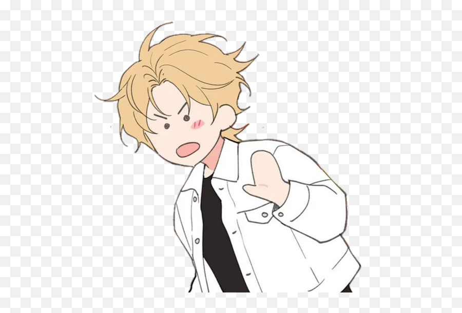 The Most Edited - Fictional Character Emoji,Yoosung Emoticon