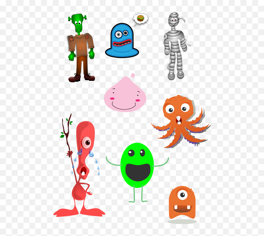 Free Clip Art Emoticons U0026 Smileys By Nanozero87 - Dot Emoji,Mood And Emotions Clipart