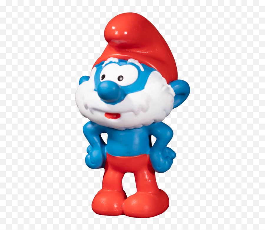 The Smurfs - Papa Smurf 2u201d Figure Fictional Character Emoji,Emotion Figurine