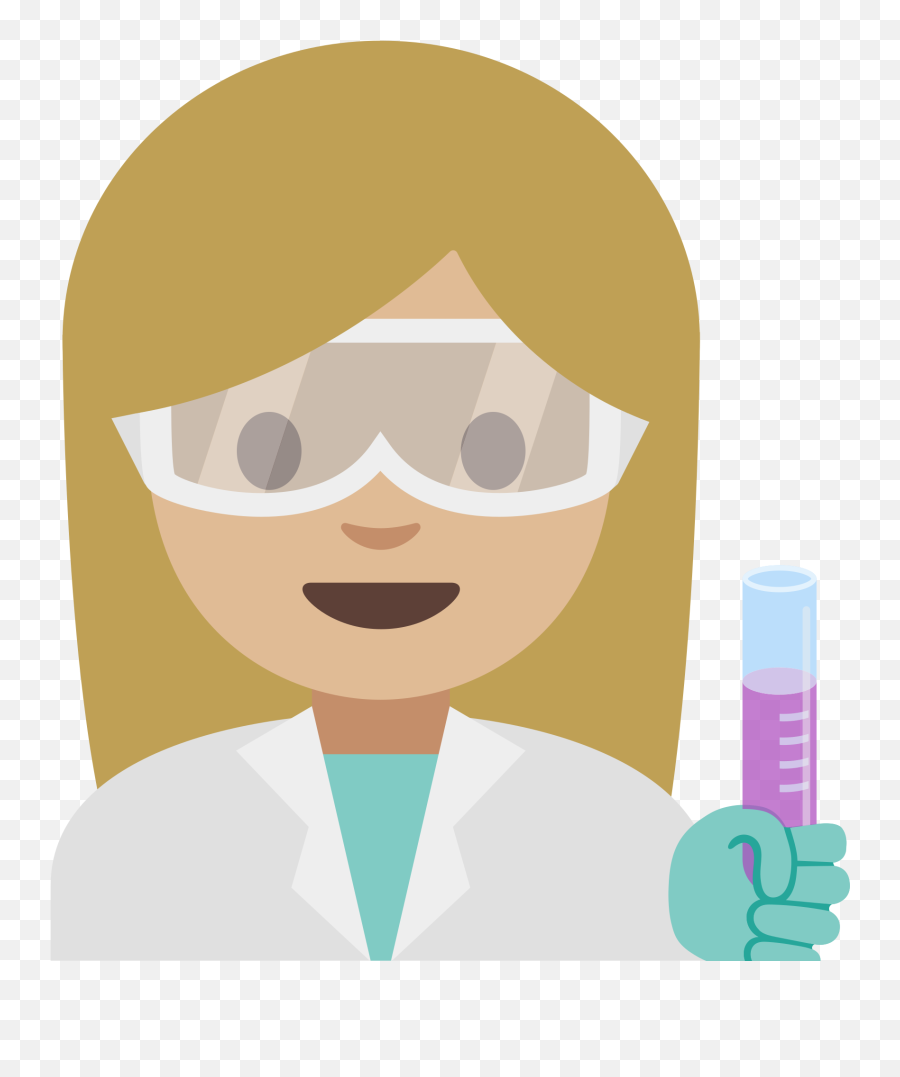 Emoji U1f469 1f3fc 200d 1f52c - Emoji Cientista Morena,Emoji Express Scientist