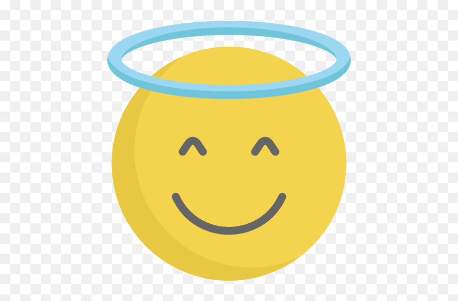 Free Icon - Wide Grin Emoji,Emoticon For Angel