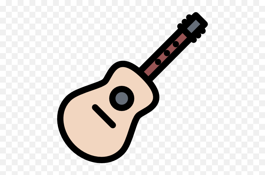 Acoustic Guitar - Free Music Icons Emoji,Spanish Dancer Emoji Png