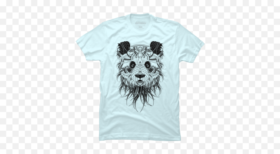 Herrenmode Leopard Face In Snow Mens - Short Sleeve Emoji,Thinking Emoji Shirt