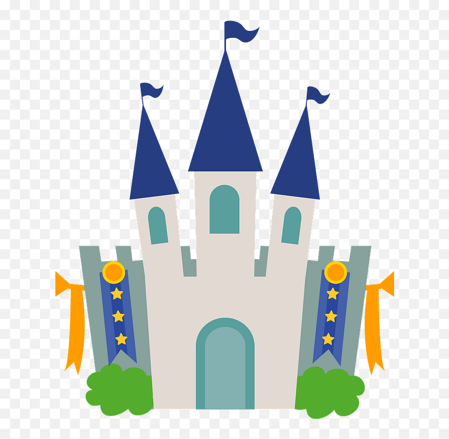 Castle Amusement Park Clipart Free Download Transparent Emoji,Theme Park Emoji