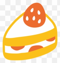 Shortcake Emoji Clipart Free Download Transparent Png - Cake Emoji Png Android,Emojis On Android