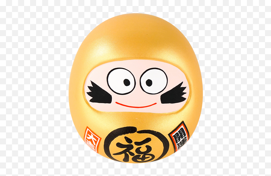 Japanese Daruma Gold 325u002634h - Yamibuycom Emoji,Japan 'emoticon Doll' Collection