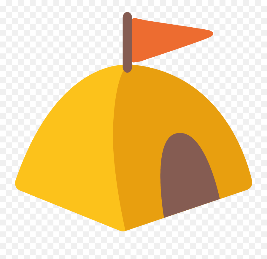 Tent Emoji - Tent Emoji Png,Camping Emojis