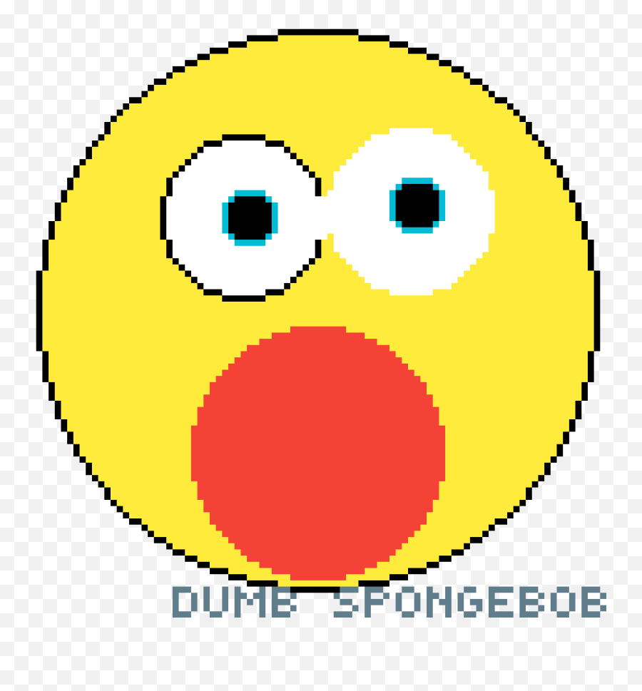 Pixilart - Pixel Circle Emoji,Dumb Emoji
