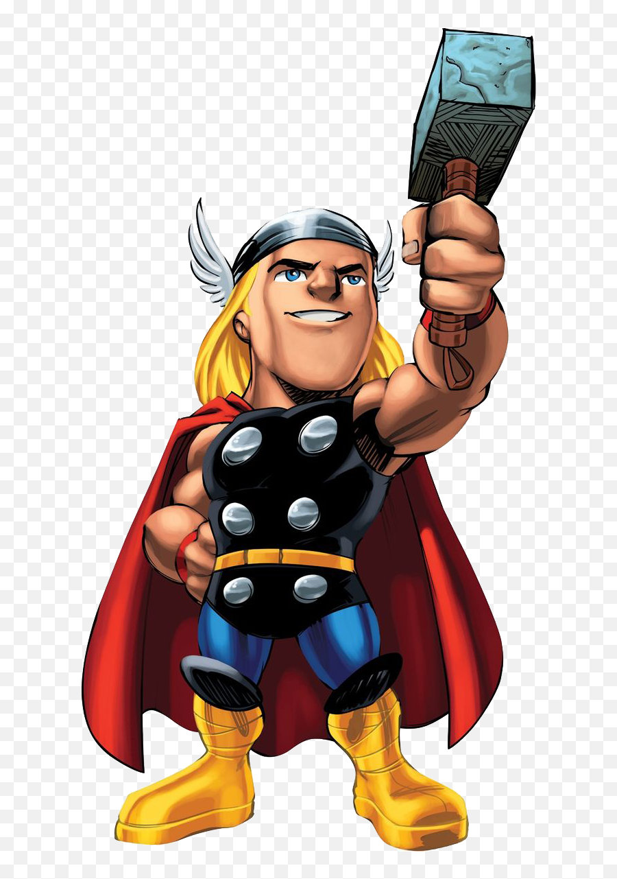 Thor Hammer Clipart Free Png - Clipartix Super Hero Squad Thor Emoji,Thor Hammer Emoji