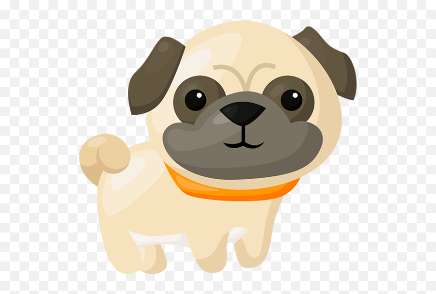 Dog Dog Pug Nose Clipart - Happy Emoji,Maltese Emoji