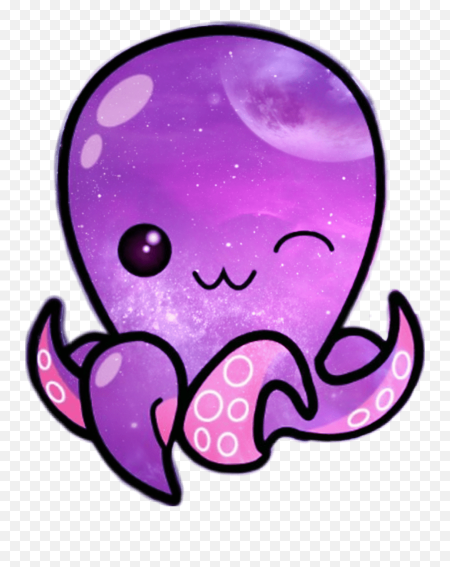 Octopus Pulpo Remixit Freetoedit Galaxy - Octopus Emoji,Octopus Emoji Plush