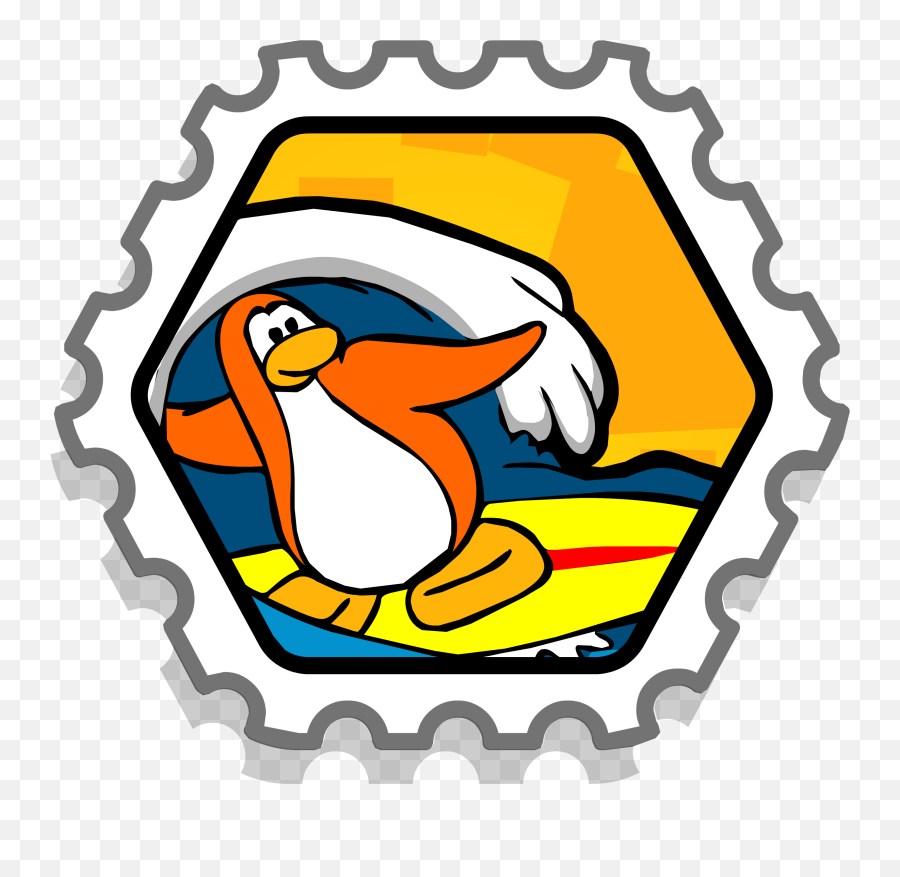 Super Tube Stamp - Club Penguin Sellos Emoji,Gaia Emojis