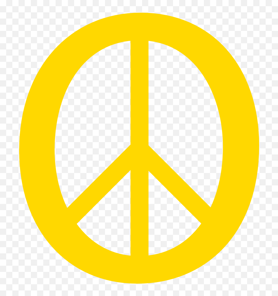 Symbol Peace Sign Emoticon - Clip Art Library Red And Yellow Peace Sign Emoji,Peace Sign Emoticon