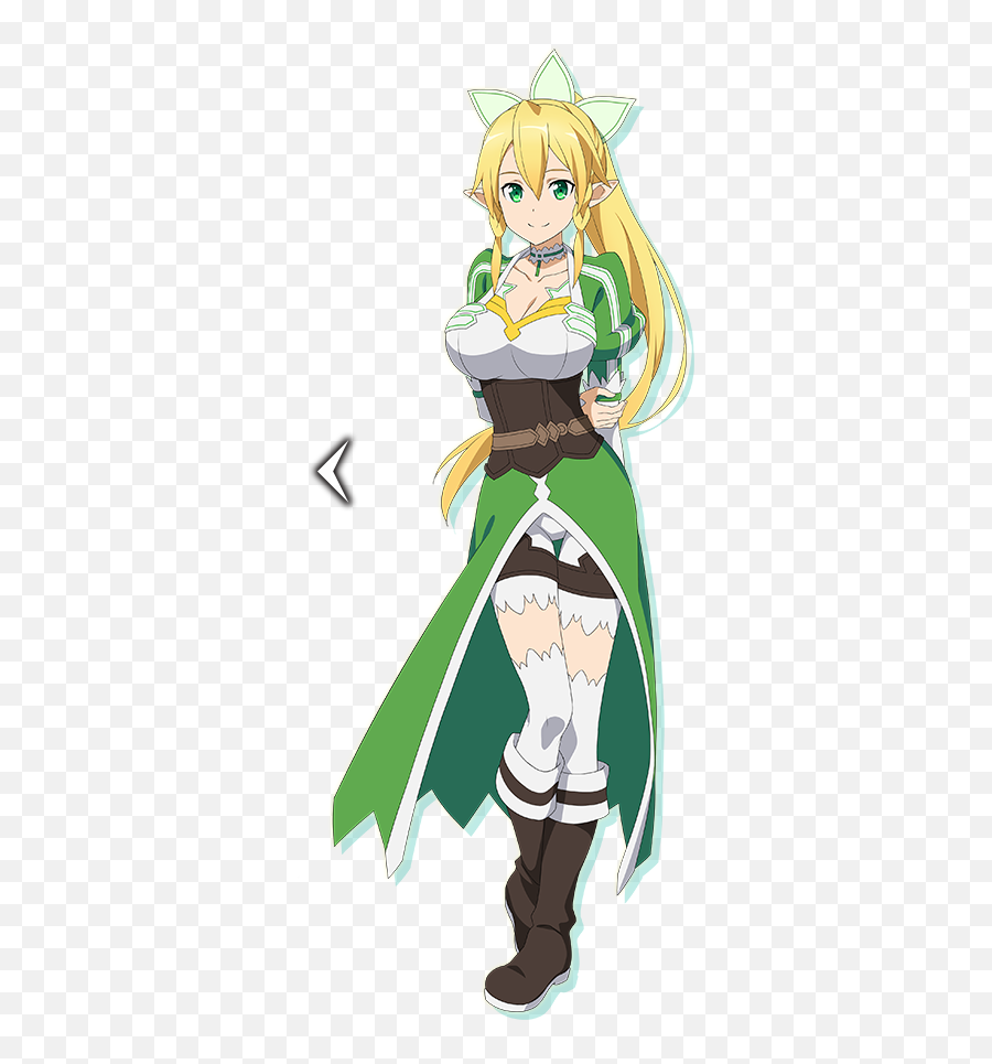 Leafa - Accel World Vs Sword Art Online Leafa Emoji,Sword Art Online Hollow Realization Emotion Guide