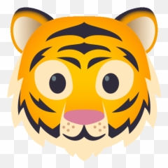 Tiger Face Nature Gif - Tigerface Nature Joypixels Discover U0026 Share Gifs Joypixels Tiger Emoji,Tiger Emoji