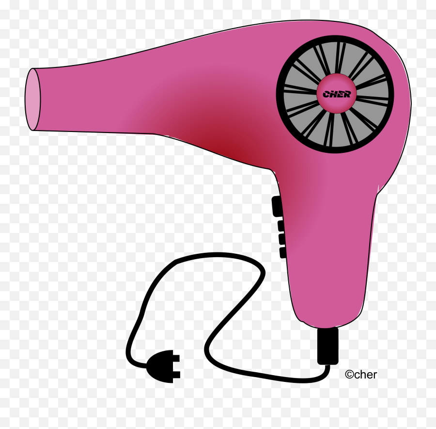 Clipart Scissors Hair Dryer Clipart - Cartoon Clipart Hair Dryer Emoji,Hairdryer Emoji