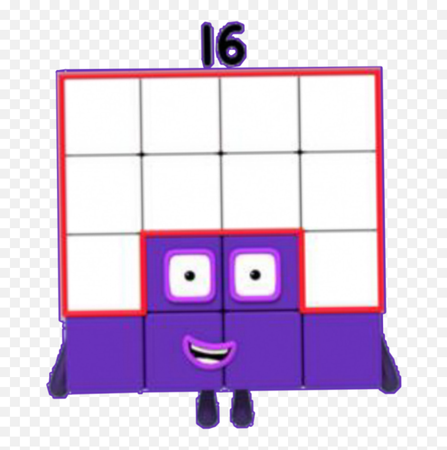 Sixteen Thanks Watching Sticker - Sixteen Numberblocks Emoji,Thanks For Watching Emoji