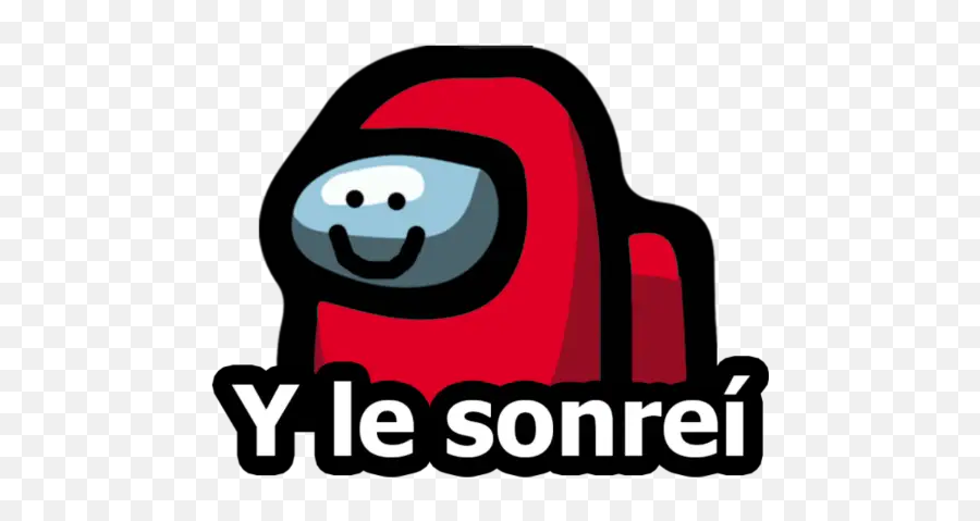 Me Miró - Sonrio Y Le Sonrei Among Us Emoji,Mirc Emoji