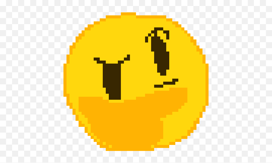Thinking Emoji - Blue Planet Pixel Art,Thinking Emoji Png