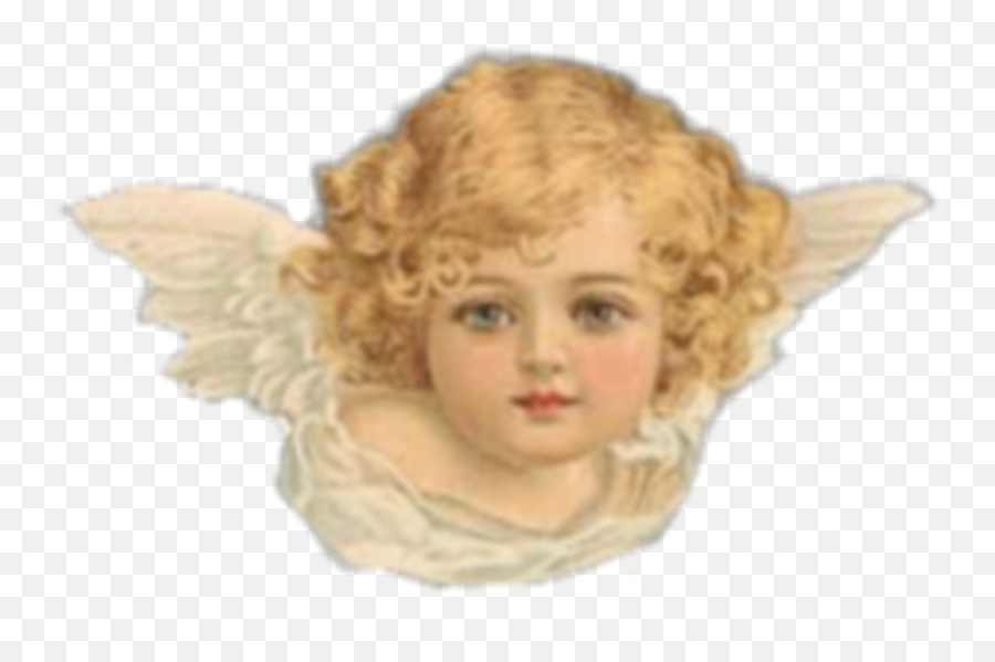 The Most Edited Old - Paper Picsart Vintage Angels Transparent Emoji,Eyeshift Emoticon