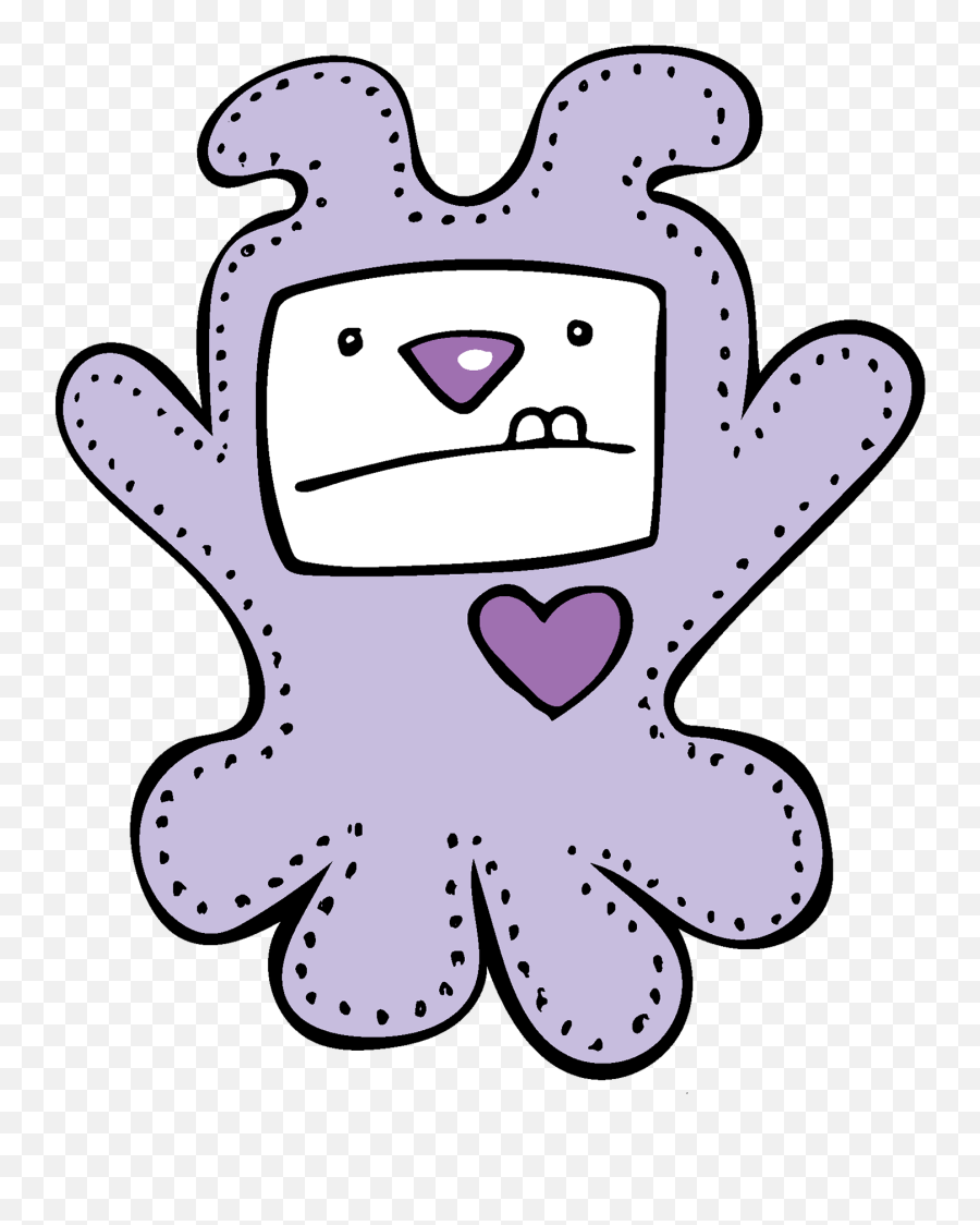 Anuschka Raper - Little Monsters Sticker Pack Dot Emoji,Cartoon Bear Emotions