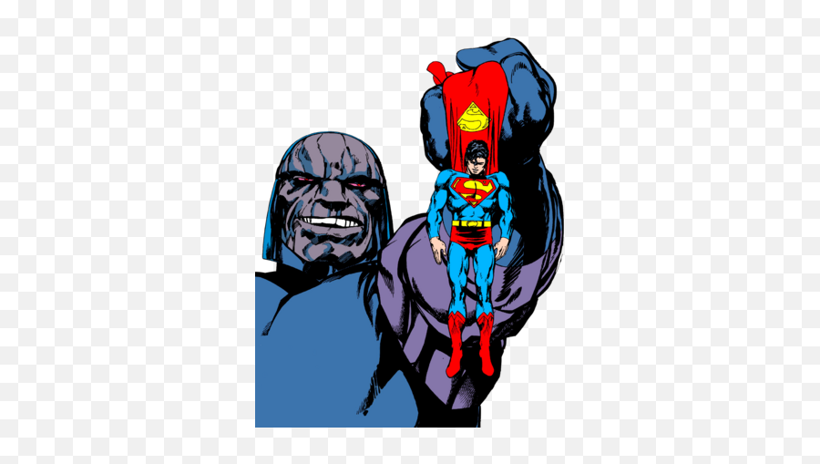 Darkseid - Darkseid Superman Comic Emoji,Justice League Fanfiction Robin Emotion