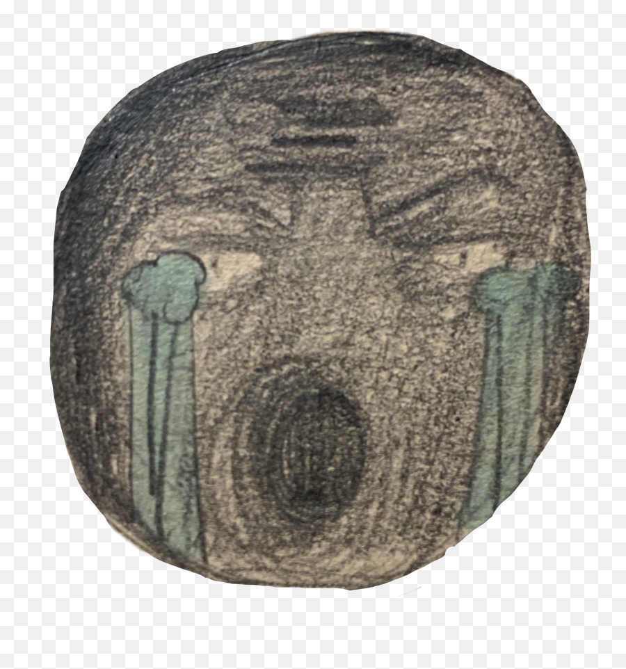 Sad Scream Emoji Face Sticker - Artifact,Emoji Face Painting
