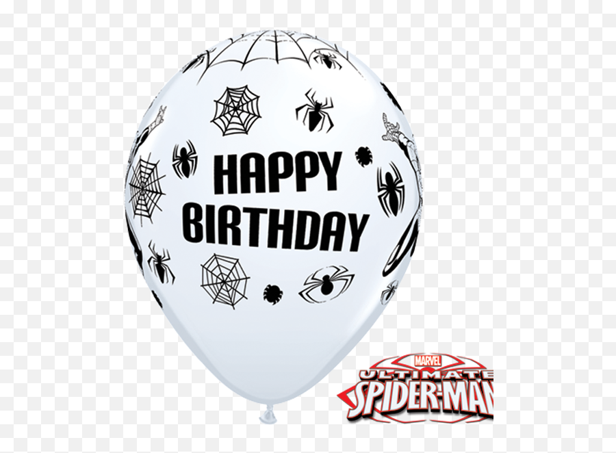 25 X 11 Marvelu0027s Spider - Man Happy Birthday Assorted Ultimate Spider Man Emoji,Black Male Happy Birthday Emojis