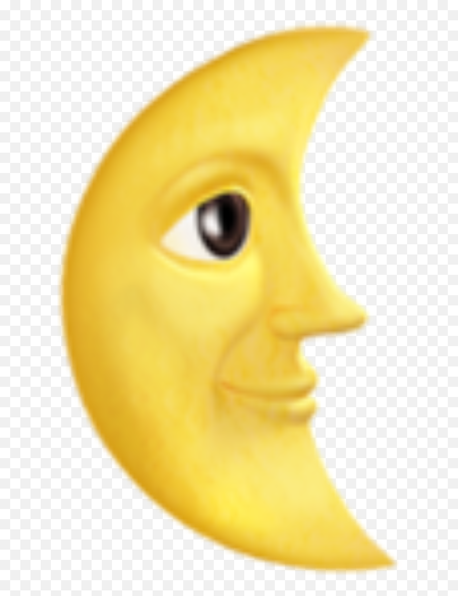 Download Moon Emoji Text Png Image With - Emoji,Moon Emoji