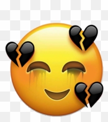 Emoji Smileemojistickerremix Sticker - Sad Emojis,Goth Emoji
