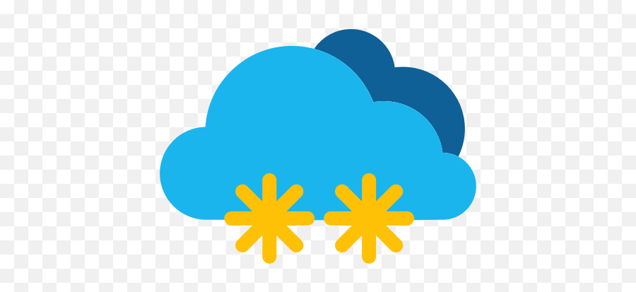 Cloud Cold Weather Winter Icon - Dot Emoji,Cold Weather Emoji