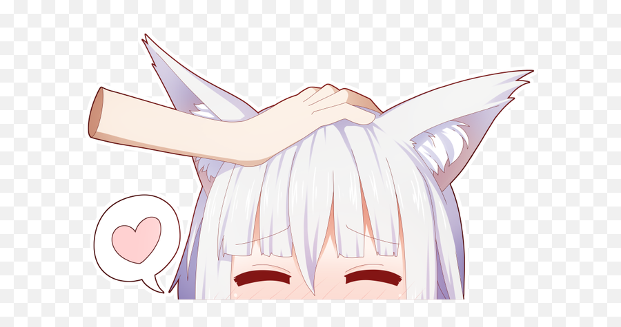 Headpattwitter - Fictional Character Emoji,Headpat Emoji