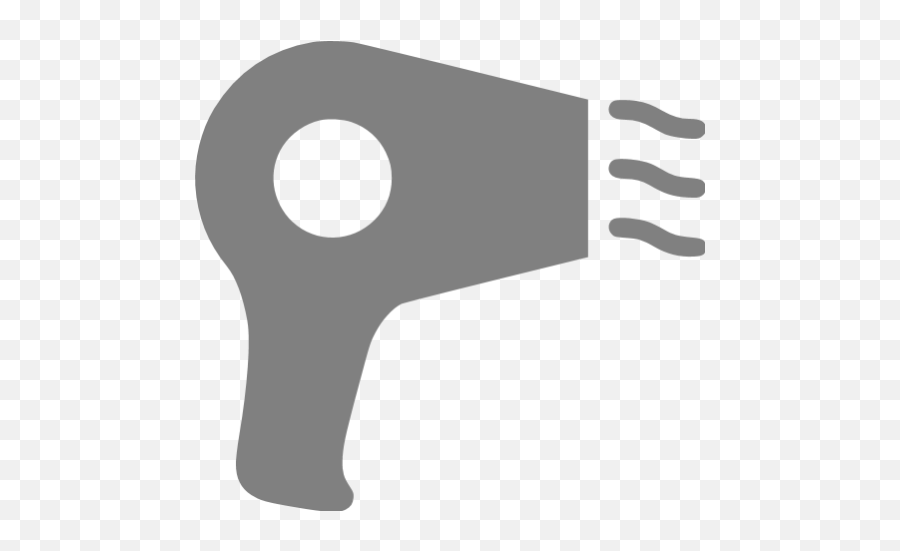 Gray Hair Dryer Icon - Vector Hair Dryer Png Emoji,Emoticon Hair Dryer