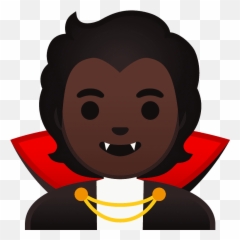 Vampire Emoji Clipart Free Download Transparent Png - Darknskin Vampire,Emoji De Santa Claus