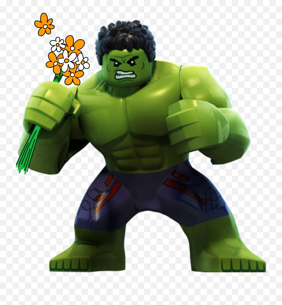 The Most Edited - Lego Avengers Hulk Png Emoji,Emoticons Músculoso