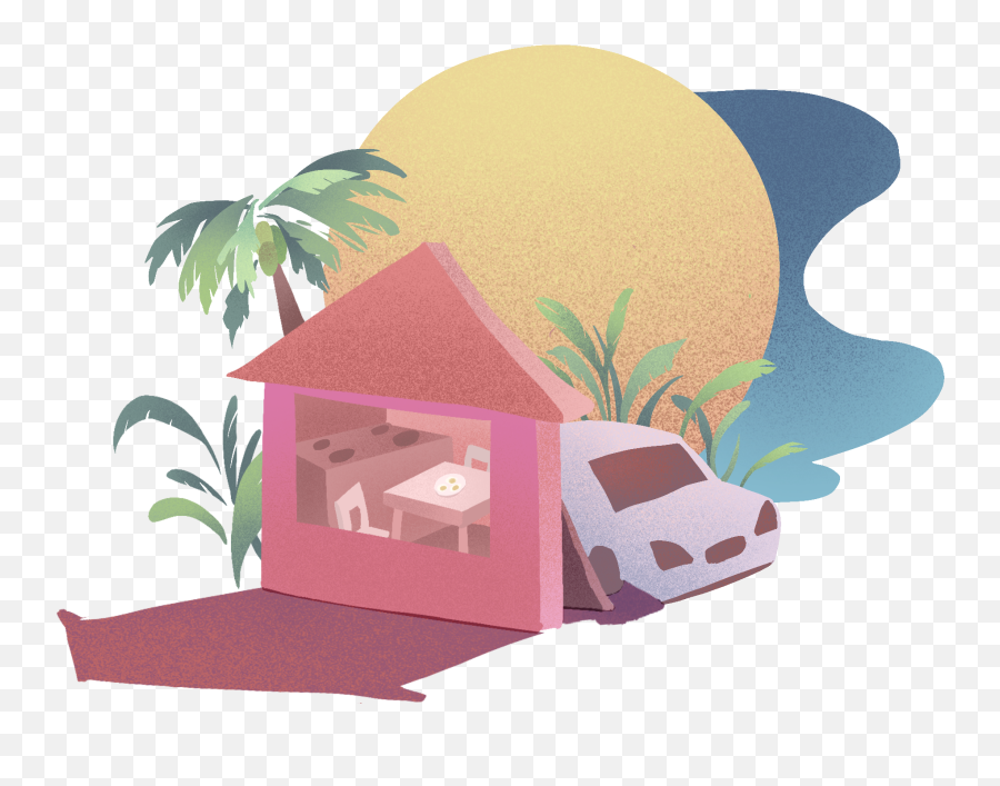The Indy - Palm Trees Emoji,Emoji With Its Lip Stuck Out