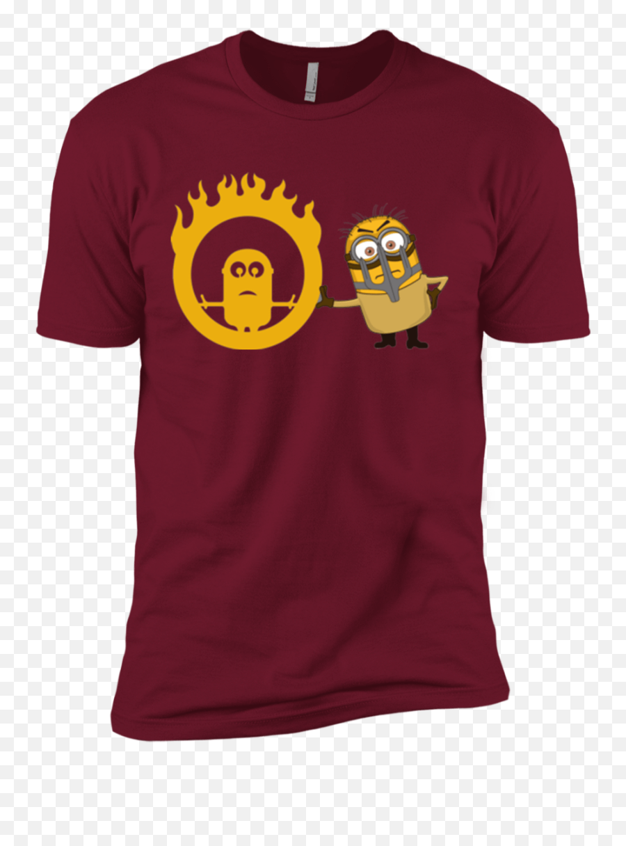 Mad Minion Menu0027s Premium T - Shirt Emoji,Large Small Emoticon