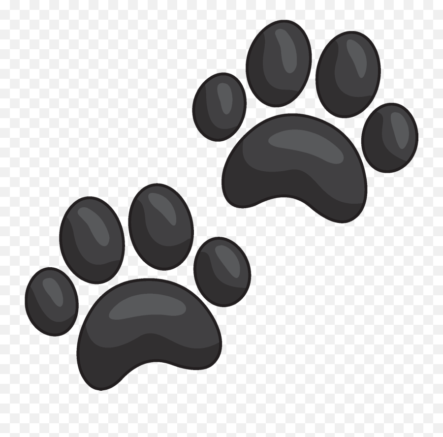 Dog Paw Clipart Free Download Transparent Png Creazilla - Dot Emoji,Puppy Emoji