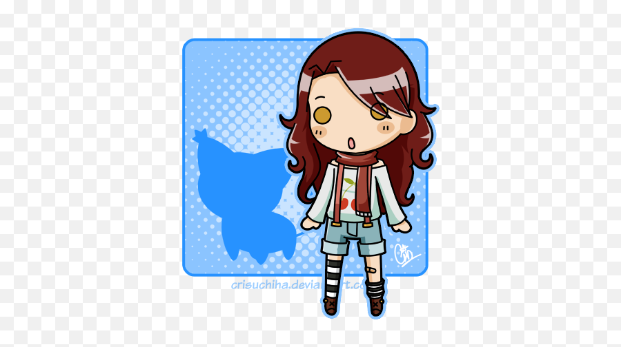 Character Illustration Anime Chibi - Vector Graphics Emoji,Animefacial Emotion Gif