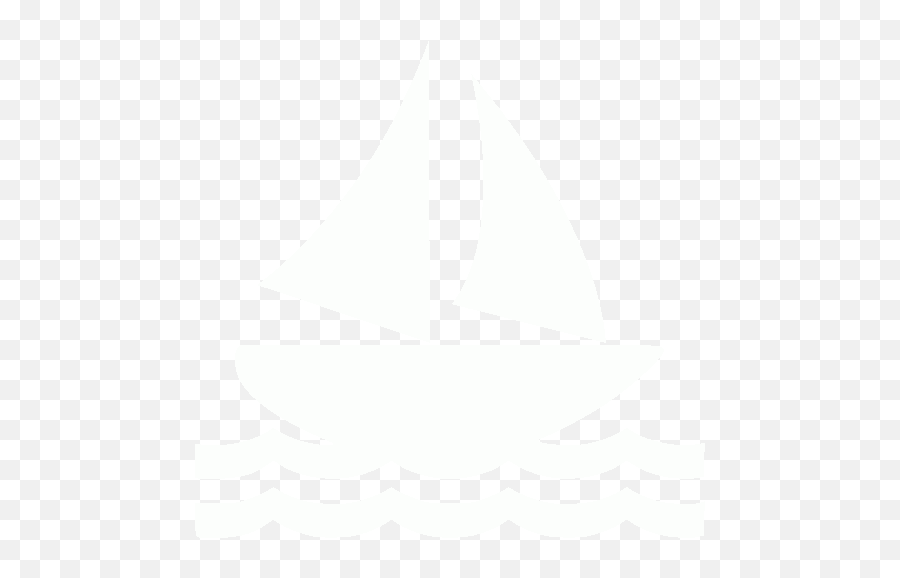White Sail Boat Icon - Transparent White Boat Icon Emoji,Sailing Emoticon