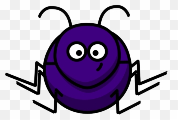 Scarab Beetle Clip Art At Clker - Cartoon Dung Beetle Clker Emoji,Purple Caterpillar Emoticon