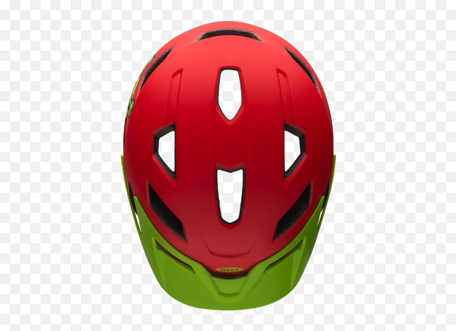 Bell Sidetrack Kids Unisize Helmet Matt Red Skully - Dot Emoji,Emoticon Wearing Helmet
