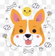 Happy Stickers - Stickers De Rire Emoji,Puking Dog Emoji