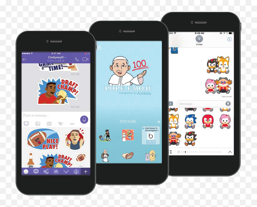 Branded Emojis And Phone Themes,Emojis Across Ohones
