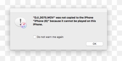 Dji Go 4 App To Ios Camera Roll - Dot Emoji,Ios Warning Sign Emoticon
