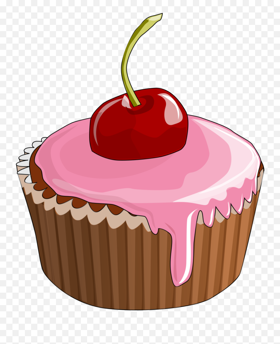 Clipart Cake Emoji Picture - Cartoon Cupcake Png,Cake Emoji